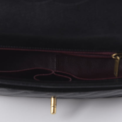 Chanel Goatskin Diagonal Quilted Small Flap Black 5 of 12