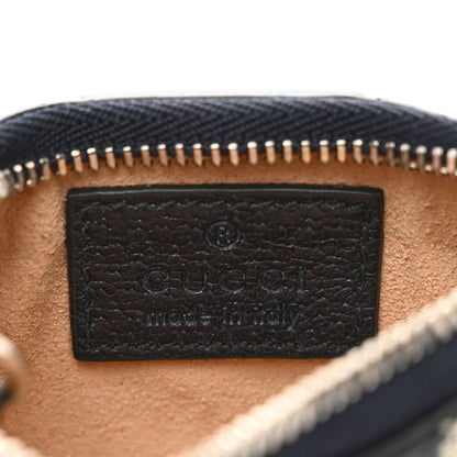 Gucci GG Supreme Monogram Web Ophidia Key Case Beige Blue 6 of 6