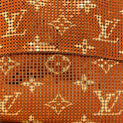Louis Vuitton Monogram Mesh Metal Frances Gold 8 of 12