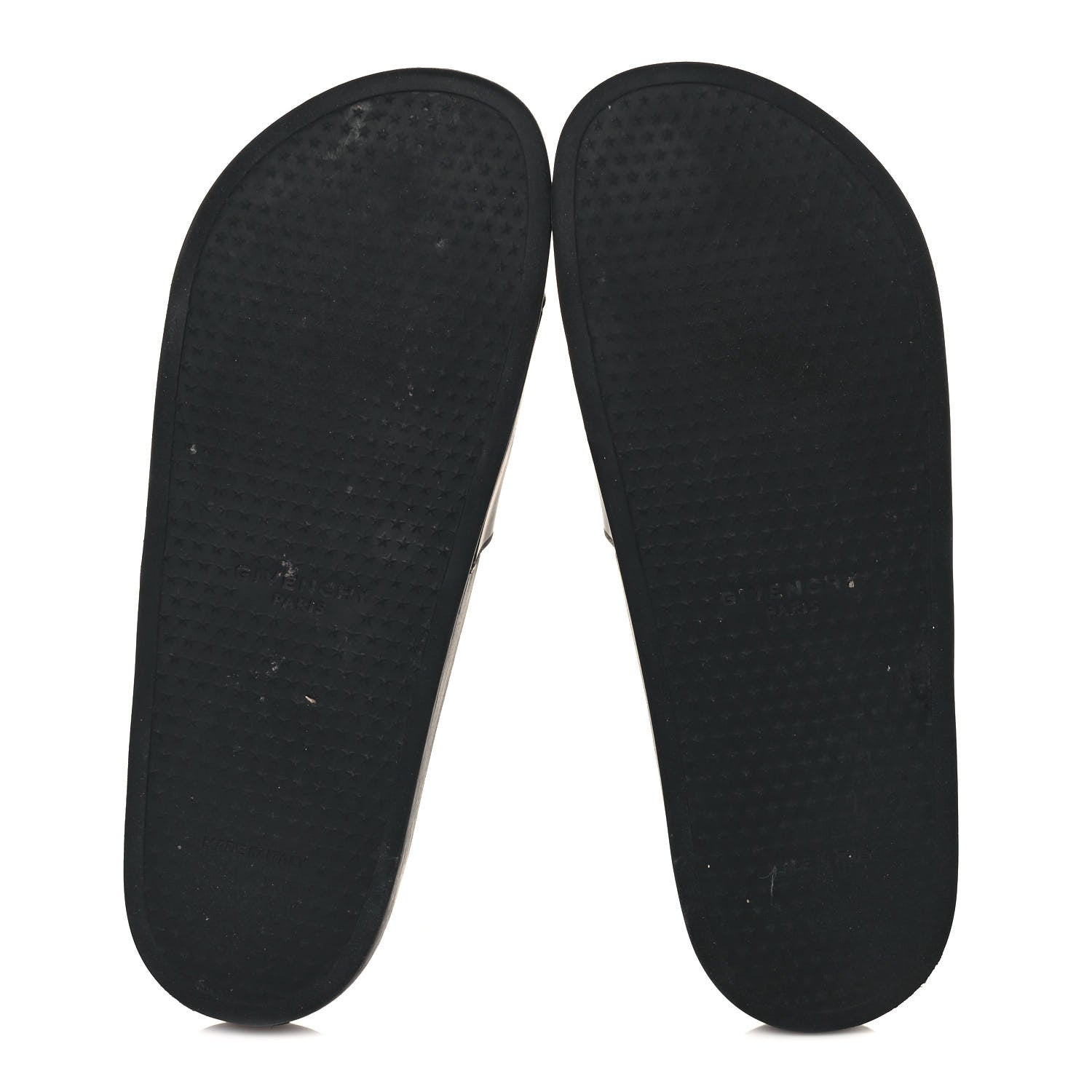Givenchy Rubber Logo Mens Pool Slide Sandals 44 Black 5 of 9