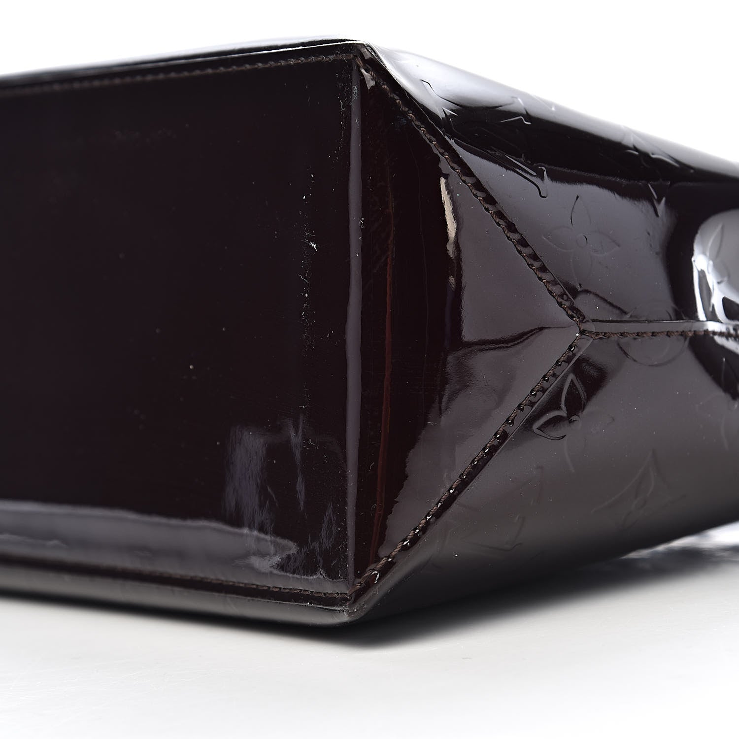 Louis Vuitton Vernis Wilshire PM Amarante 8 of 10