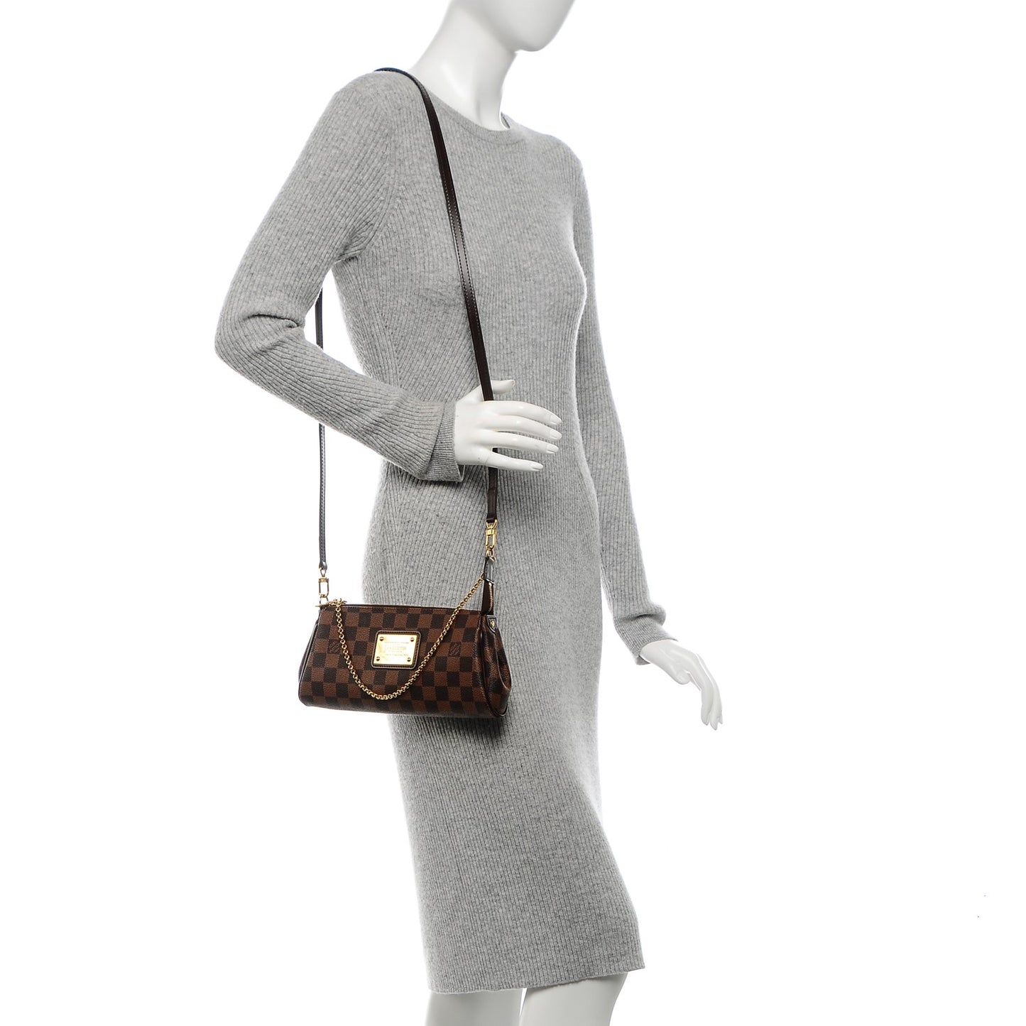 Damier Ebene Eva Clutch