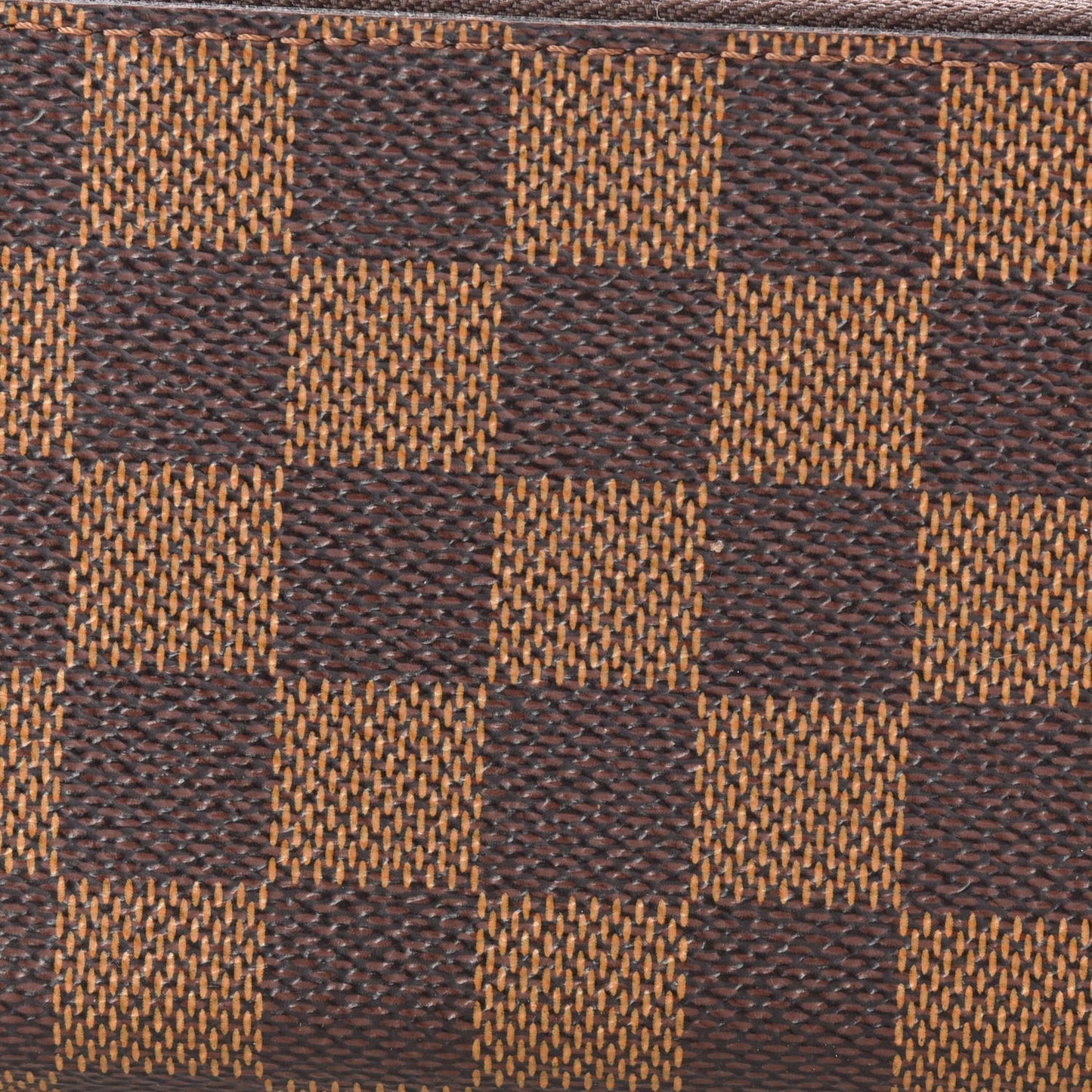 Damier Ebene Clemence Wallet Cherry