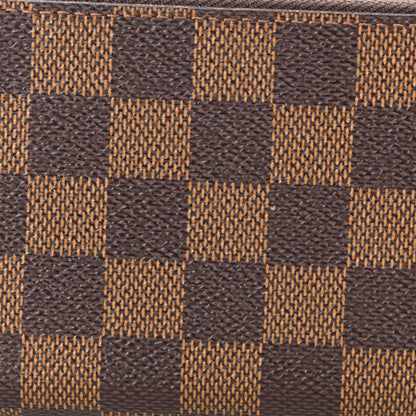 Louis Vuitton Damier Ebene Clemence Wallet Cherry 9 of 10