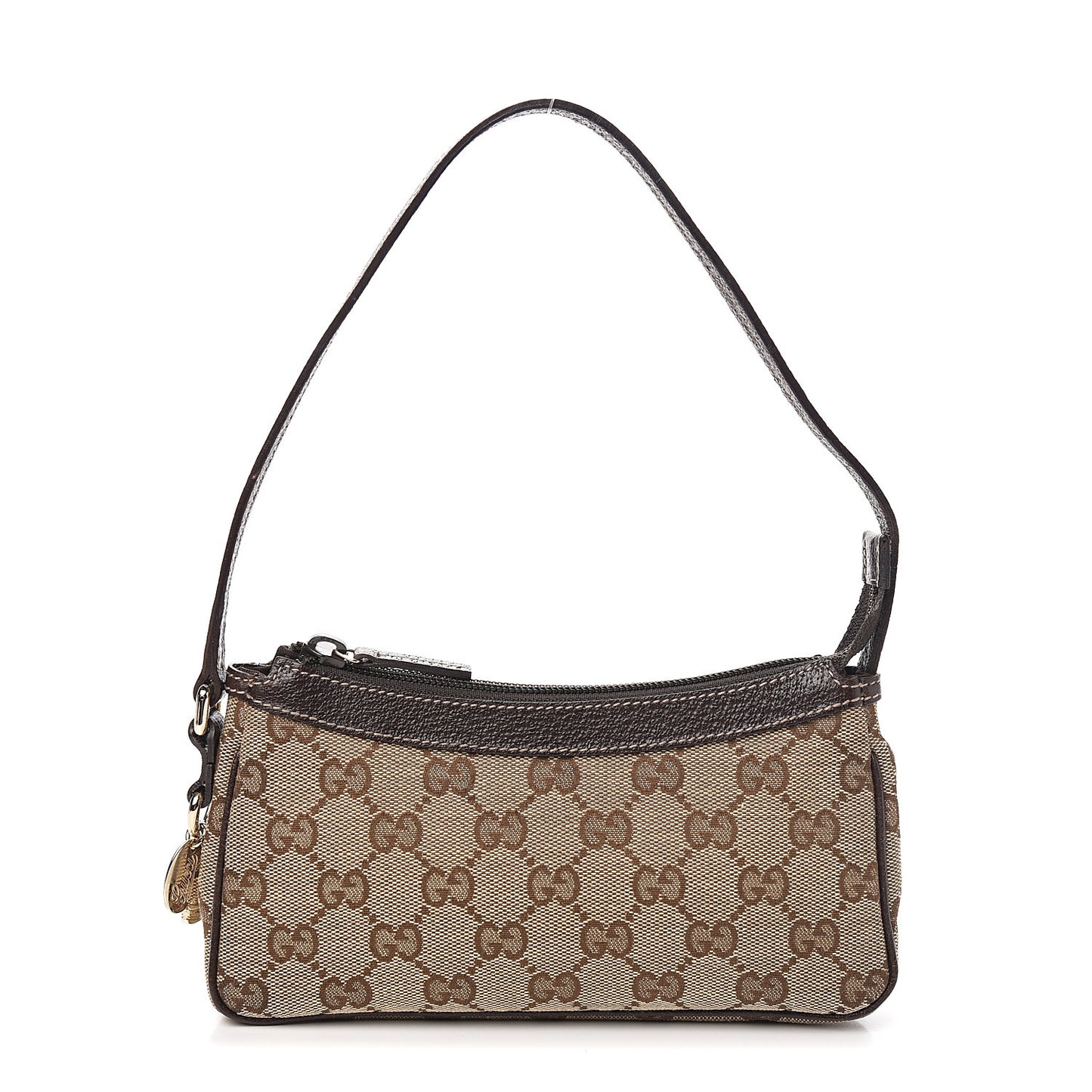 Monogram Small Pochette Dark Brown