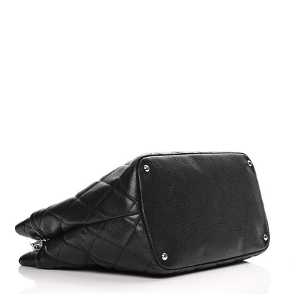 Chanel Caviar Quilted Timeless CC Soft Tote Black 4 of 15
