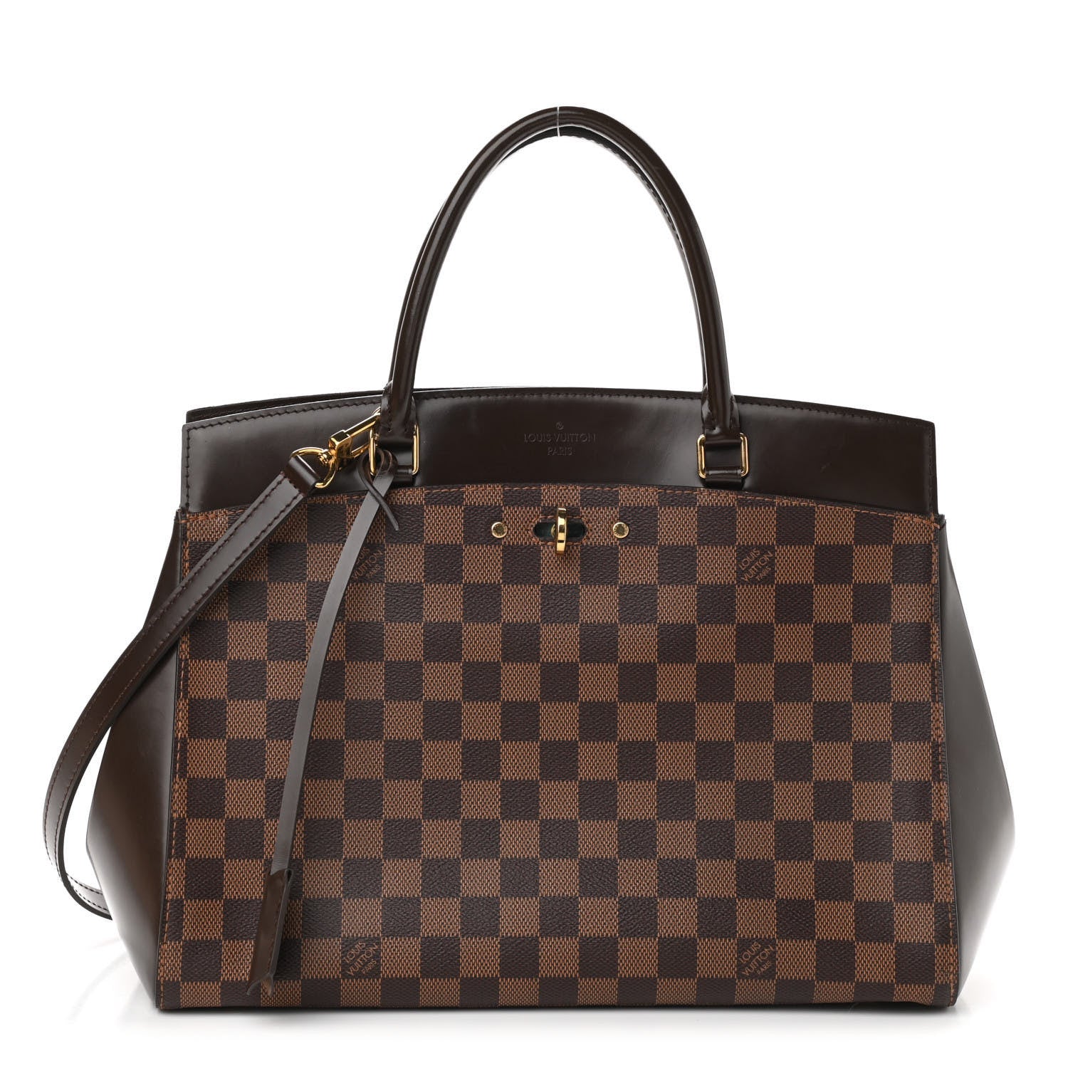 Louis Vuitton Damier Ebene Rivoli MM 1 of 9