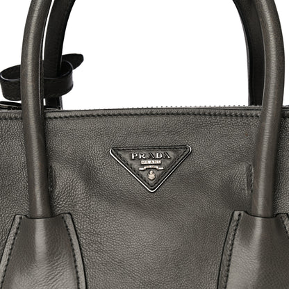 Prada Glace Calf Twin Pocket Tote Marmo 7 of 21