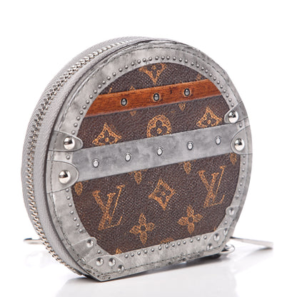 Louis Vuitton Transformed Monogram Time Trunks Micro Boite Chapeau Coin Purse Marron 3 of 7