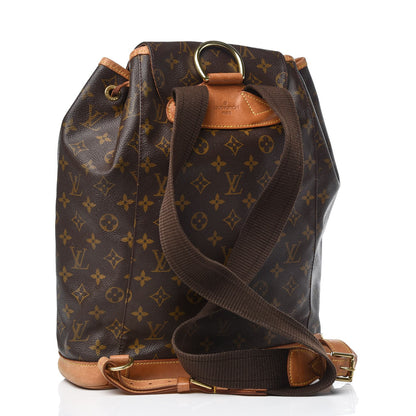 Louis Vuitton Monogram Montsouris GM Backpack 3 of 12