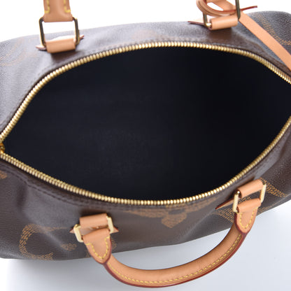 Louis Vuitton Reverse Monogram Giant Speedy Bandouliere 30 5 of 10