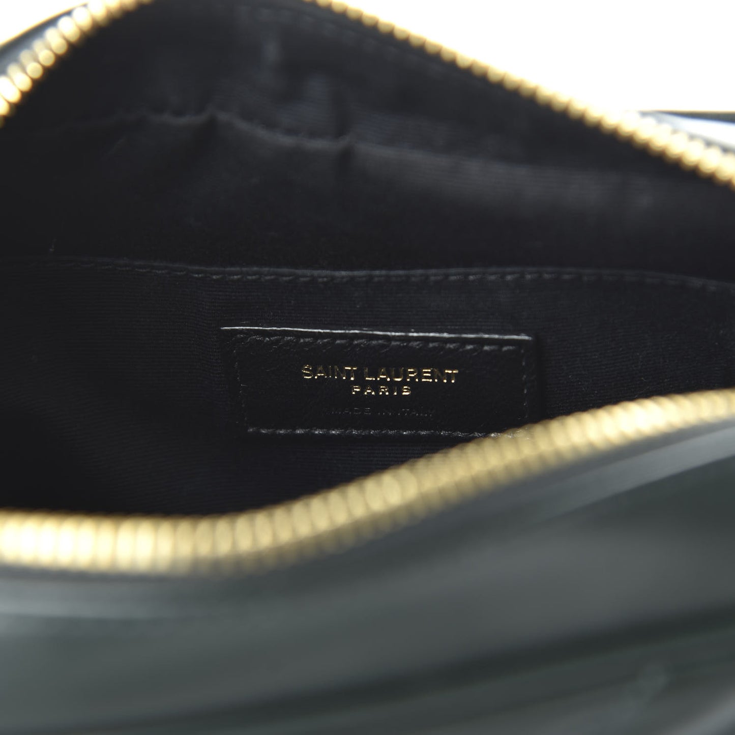 Calfskin Matelasse Monogram Lou Camera Bag Military Green