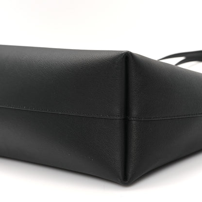 Saint Laurent Calfskin Large Shopping Tote Black 11 of 12