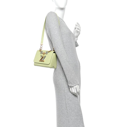 Louis Vuitton Epi Twist Braided Chain Shoulder Bag PM Vert Noto 2 of 10