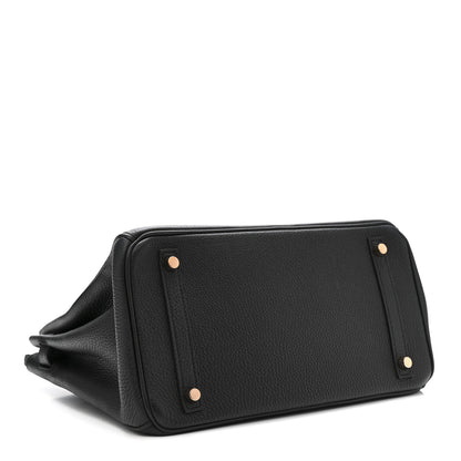 Hermes Togo Birkin 30 Black 4 of 11