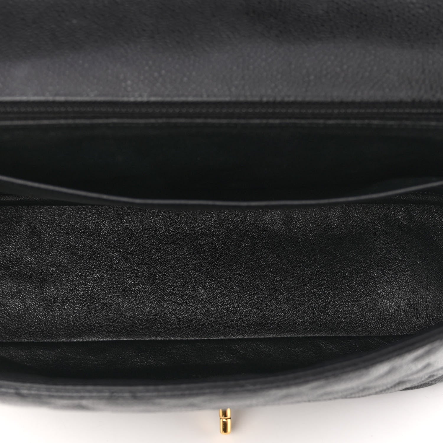 Chanel Caviar Quilted Maxi Single Flap Black 4 of 8