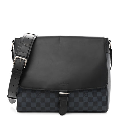 Louis Vuitton Damier Cobalt Newport Messenger MM 1 of 12