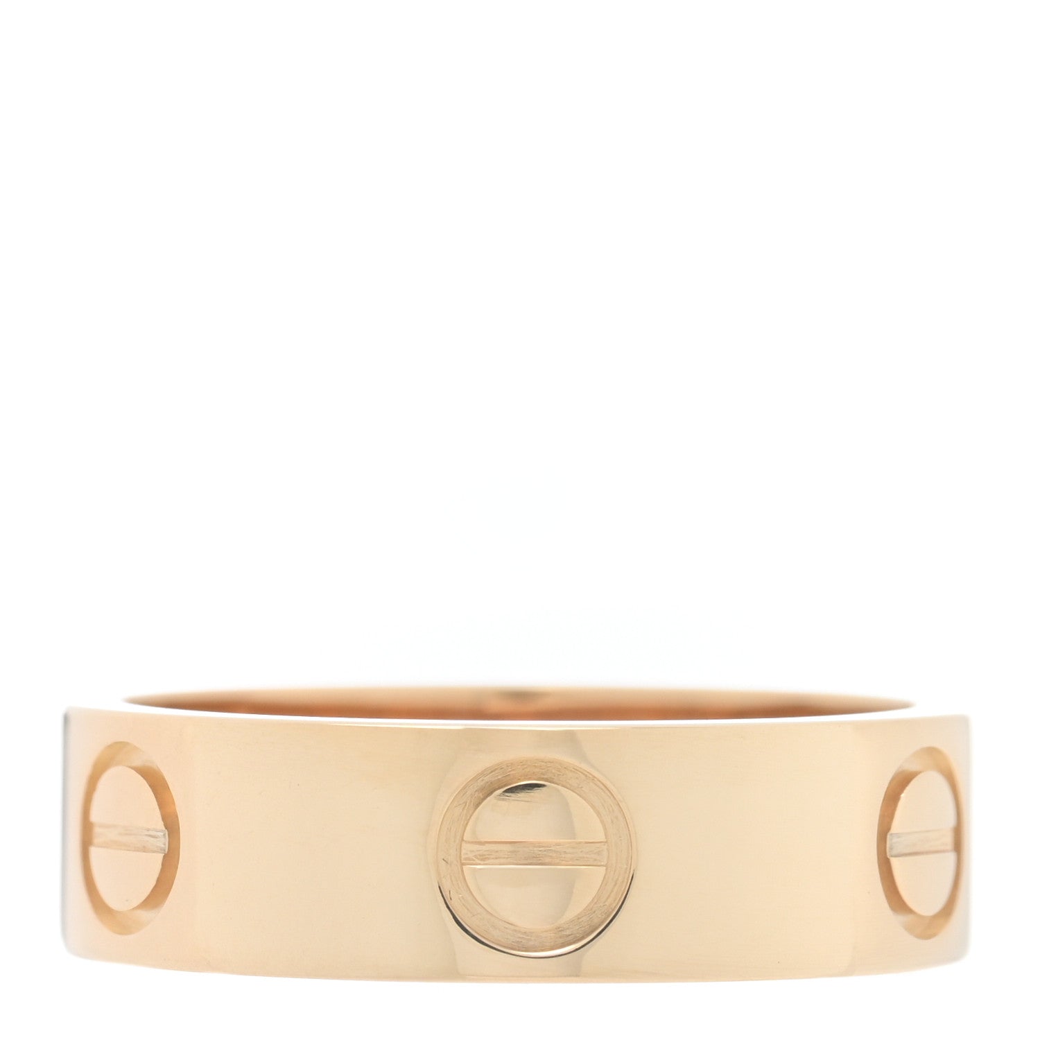 Cartier 18K Yellow Gold 5.5mm LOVE Ring 52 6 3 of 5