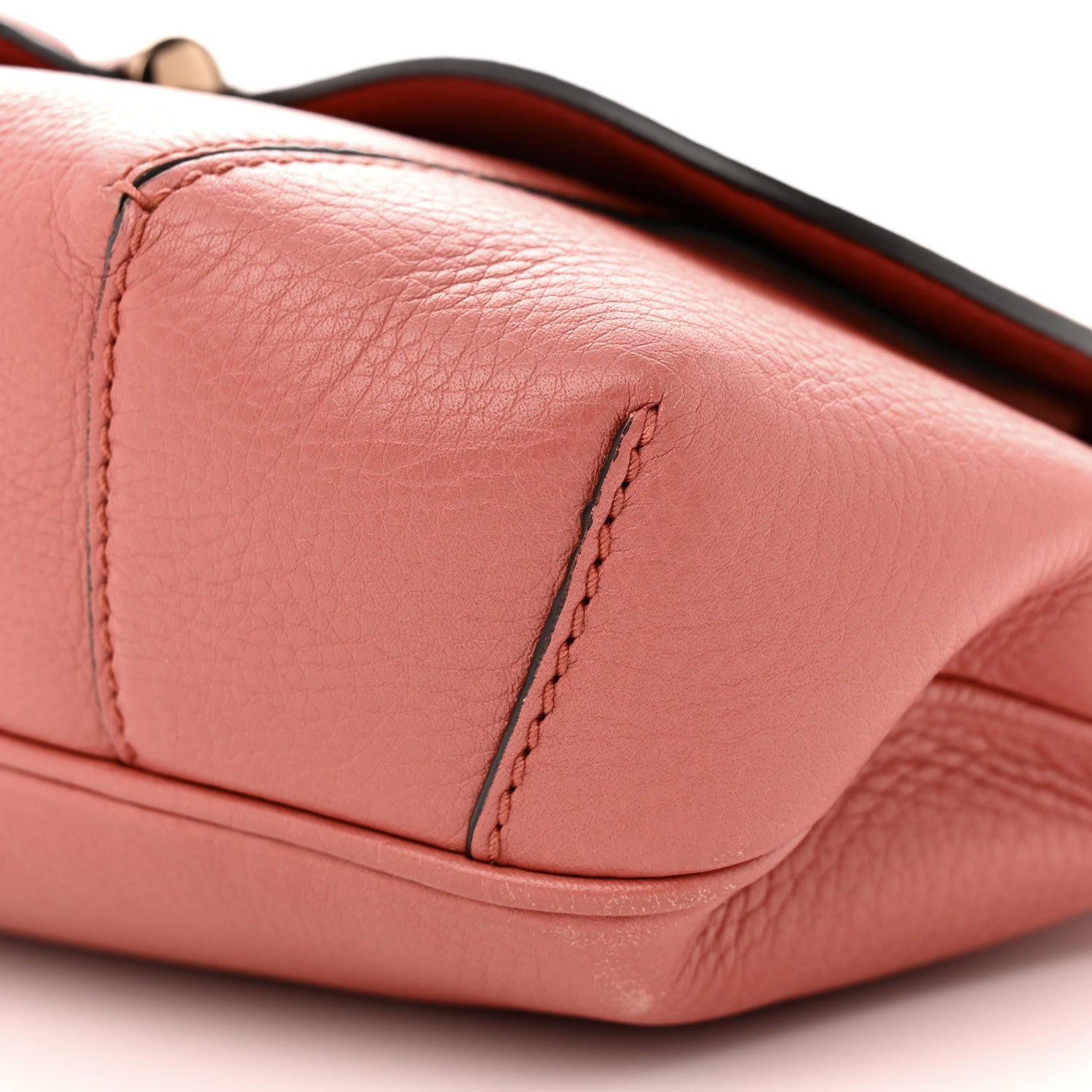 Gucci Calfskin Medium Nouveau Fringe Shoulder Bag Pink 10 of 17
