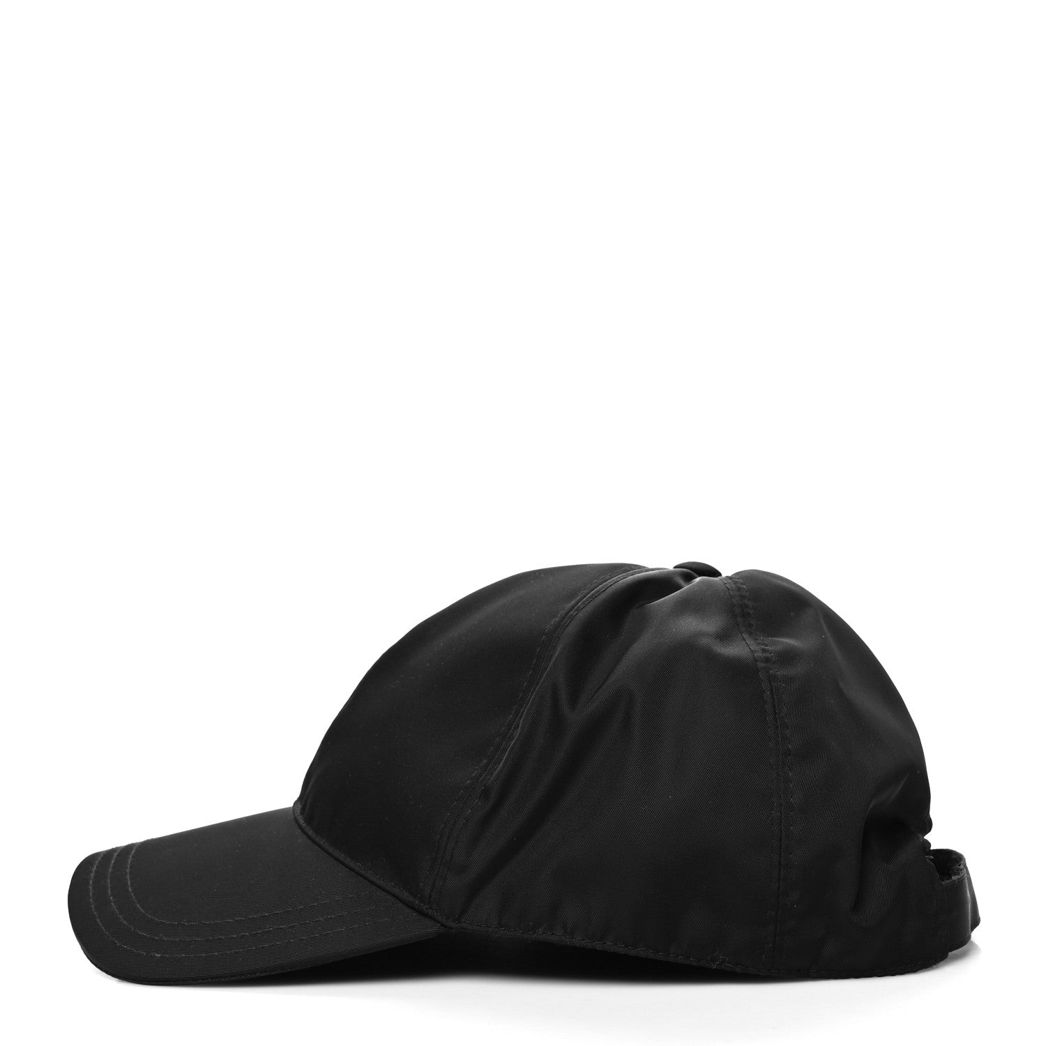 Prada Nylon Baseball Cap XL Black 5 of 7