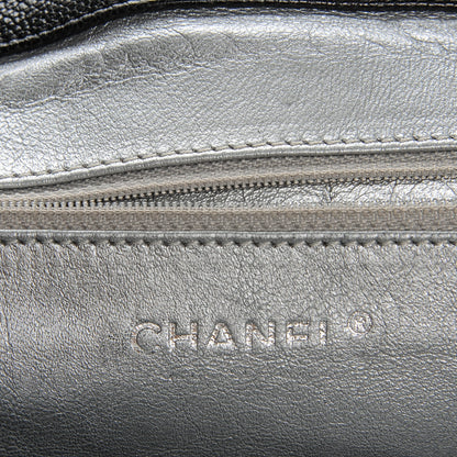 Chanel Glazed Caviar East West Modern Chain Tote Black 6 of 13