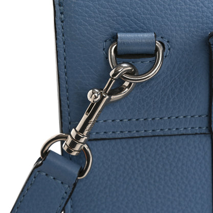 Mulberry Classic Grain Calfskin Small Bayswater Porcelain Blue 12 of 18