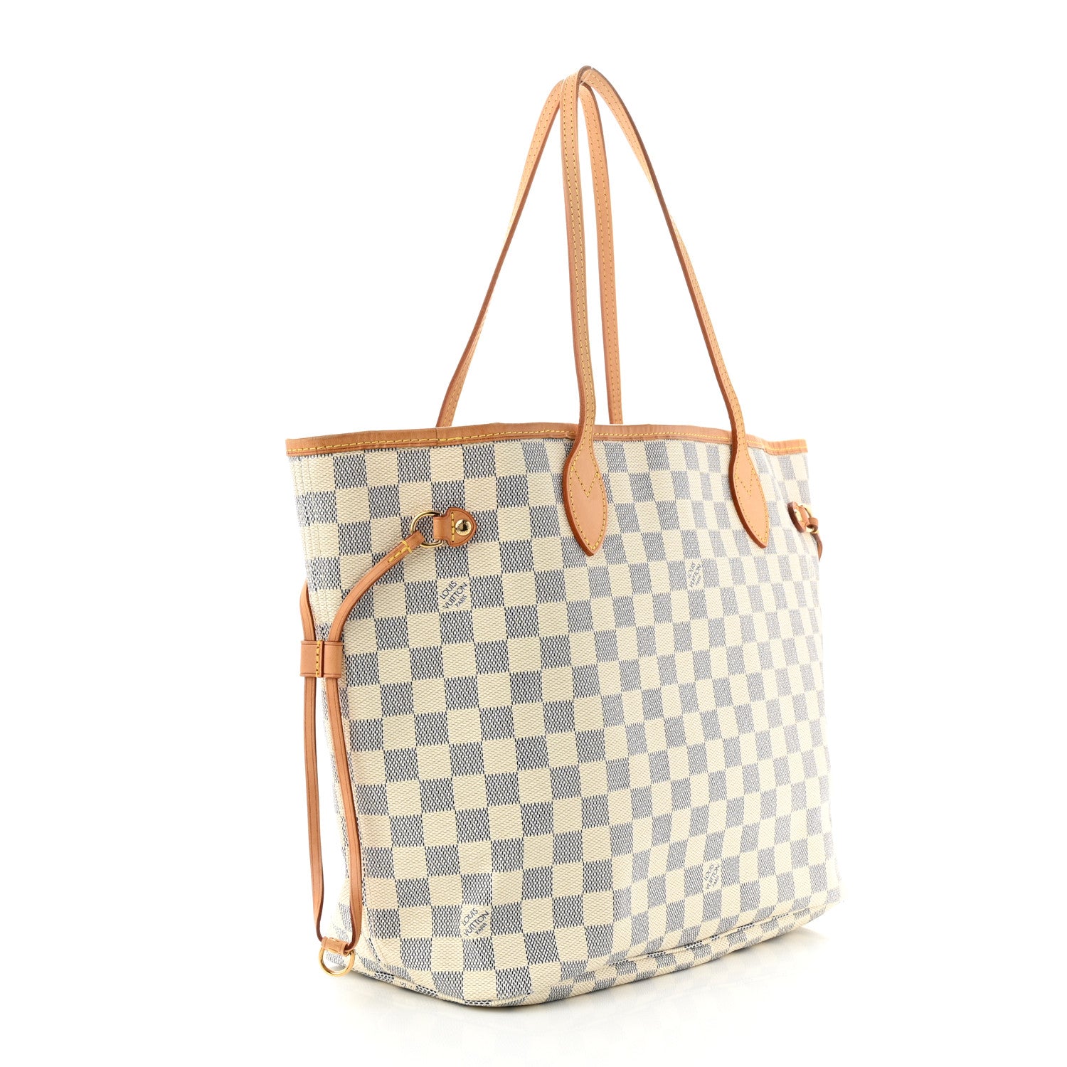 Louis Vuitton Damier Azur Neverfull MM 3 of 9