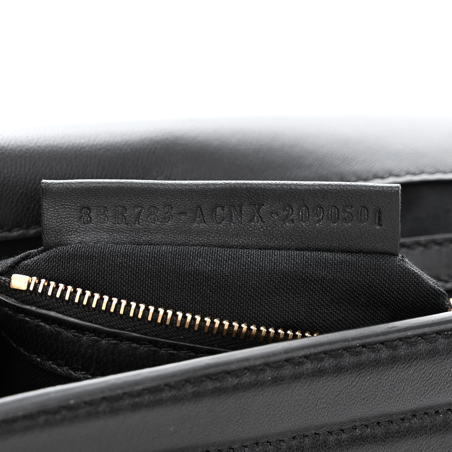 Fendi Nappa Apolo Chain Baguette Black 7 of 10