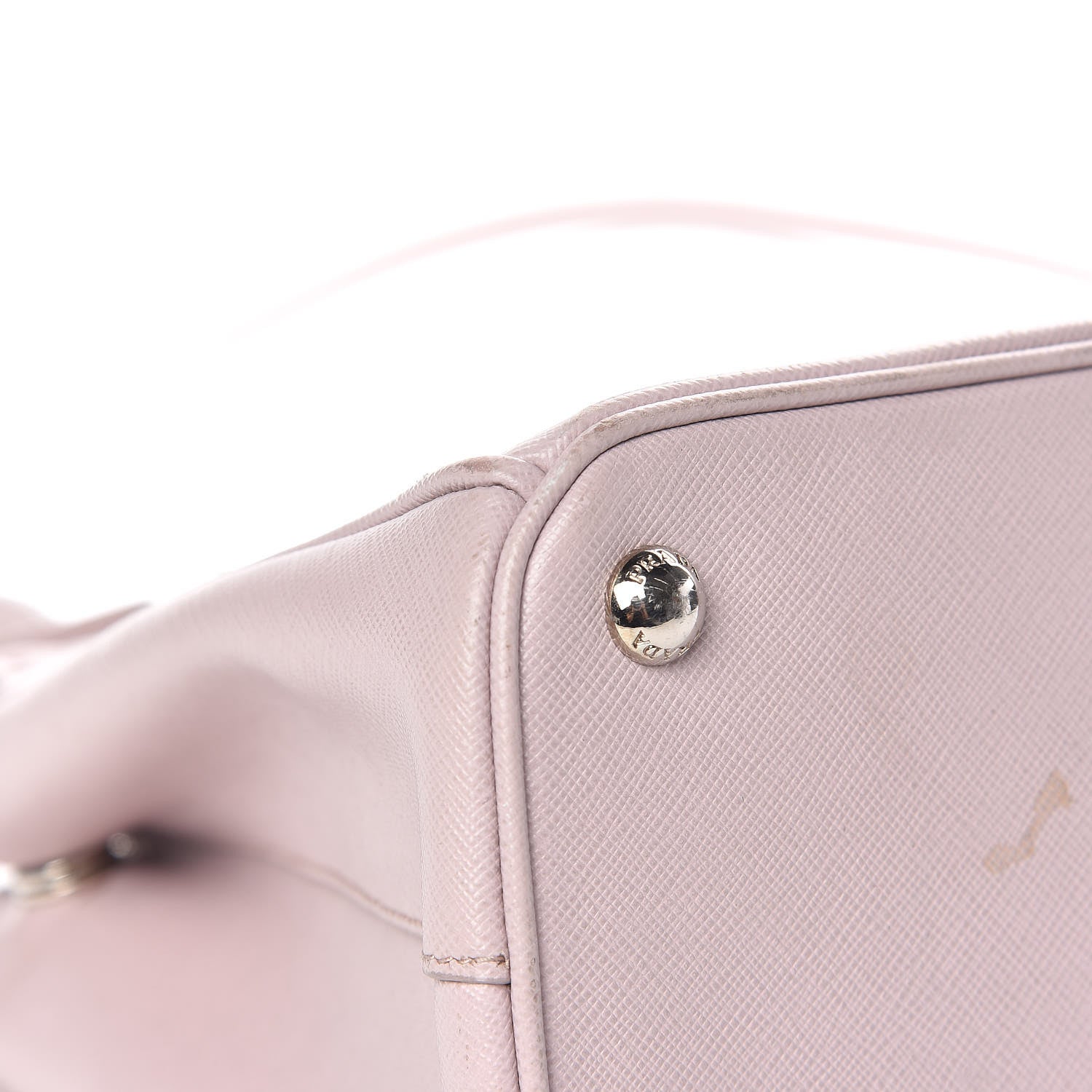 Prada Saffiano Small Galleria Double Zip Tote Mughetto 14 of 19