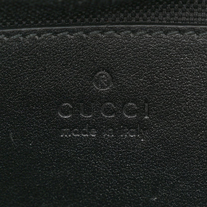 Gucci Calfskin Matelasse Monochrome Mini GG Marmont Crossbody Shoulder Bag Black 6 of 12