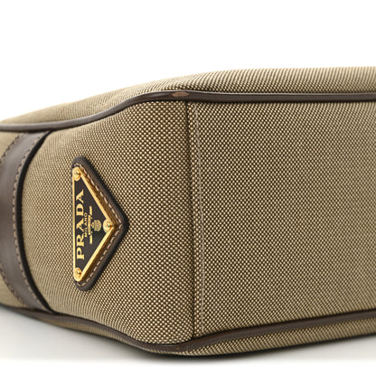 Prada Jacquard Logo Camera Bag Corda Bruciato 9 of 11