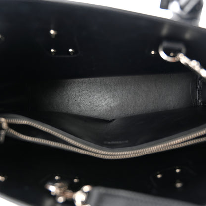 Saint Laurent Grained Calfskin Small Sac De Jour Black 6 of 13
