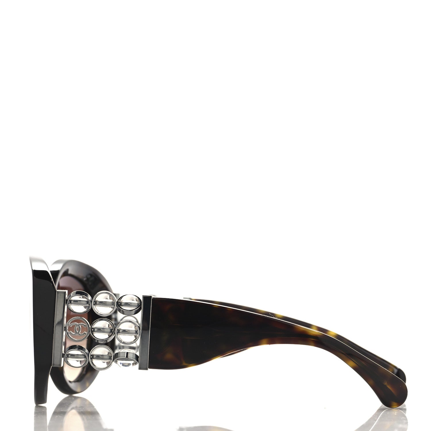 Chanel Perle Pearl Sunglasses 5543 Tortoise 3 of 6