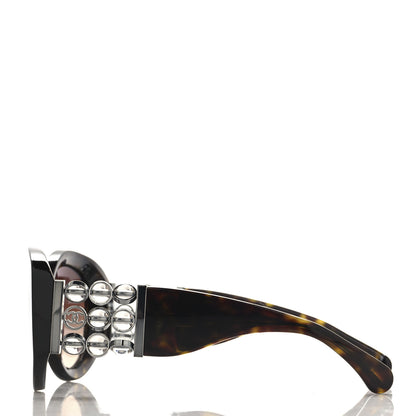 Chanel Perle Pearl Sunglasses 5543 Tortoise 3 of 6