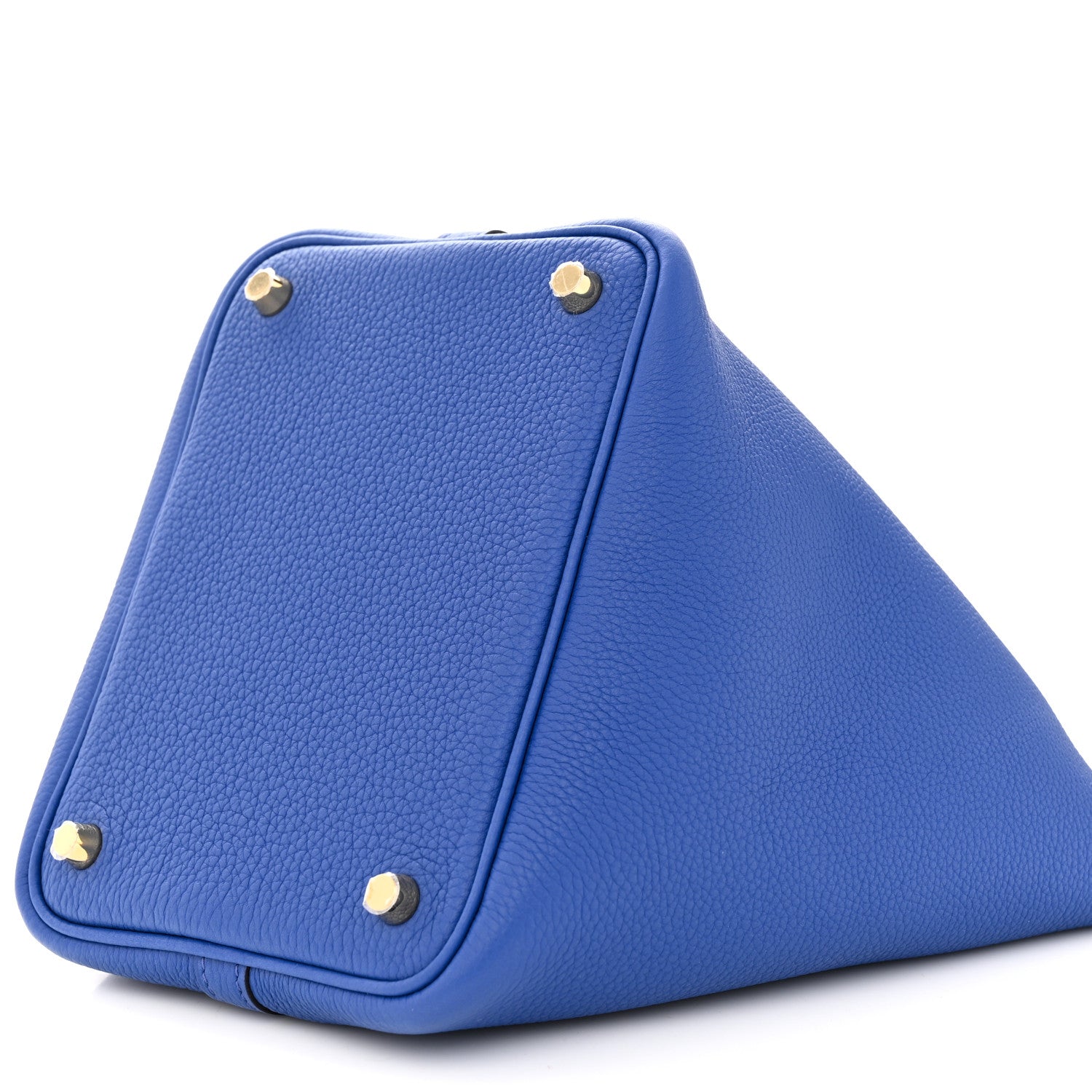 Hermes Taurillon Maurice Picotin Lock 18 PM Bleu Royal 9 of 10