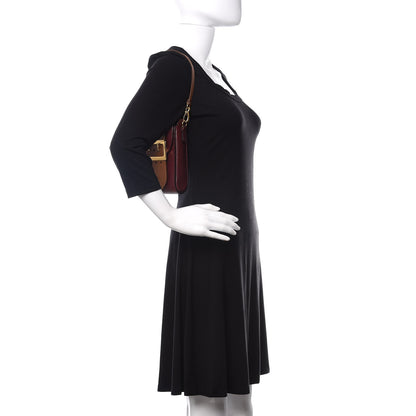Burberry Prorsum Grainy Calfskin Oblong Belt Bag Burgundy 4 of 11