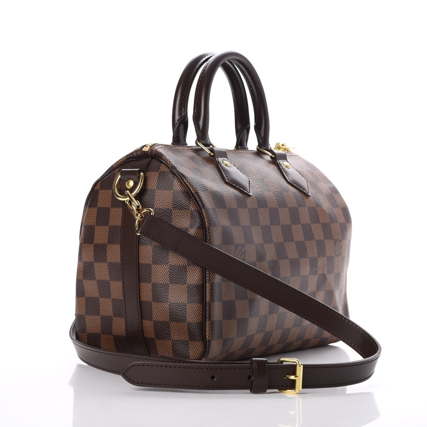 Damier Ebene Speedy Bandouliere 25