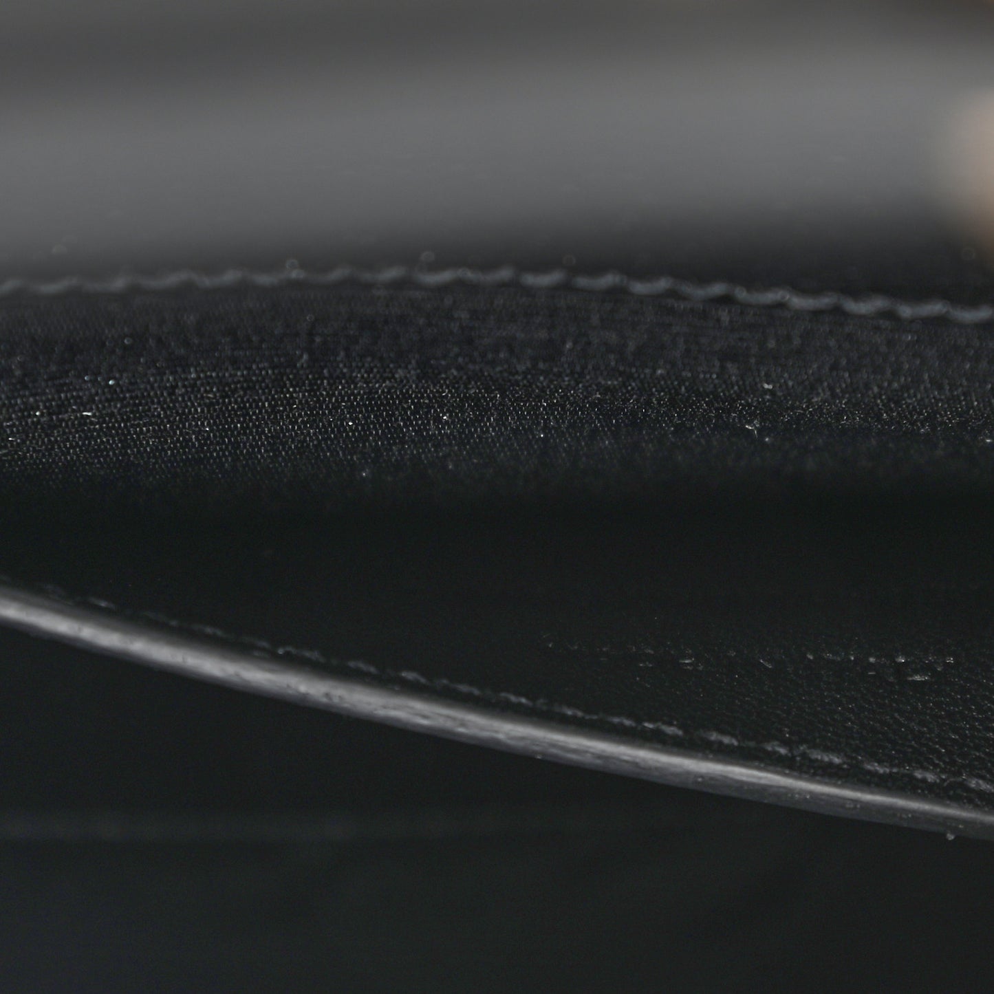 Grain De Poudre Monogram Cassandre Clutch Black