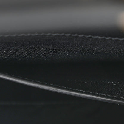 Saint Laurent Grain De Poudre Monogram Cassandre Clutch Black 7 of 8
