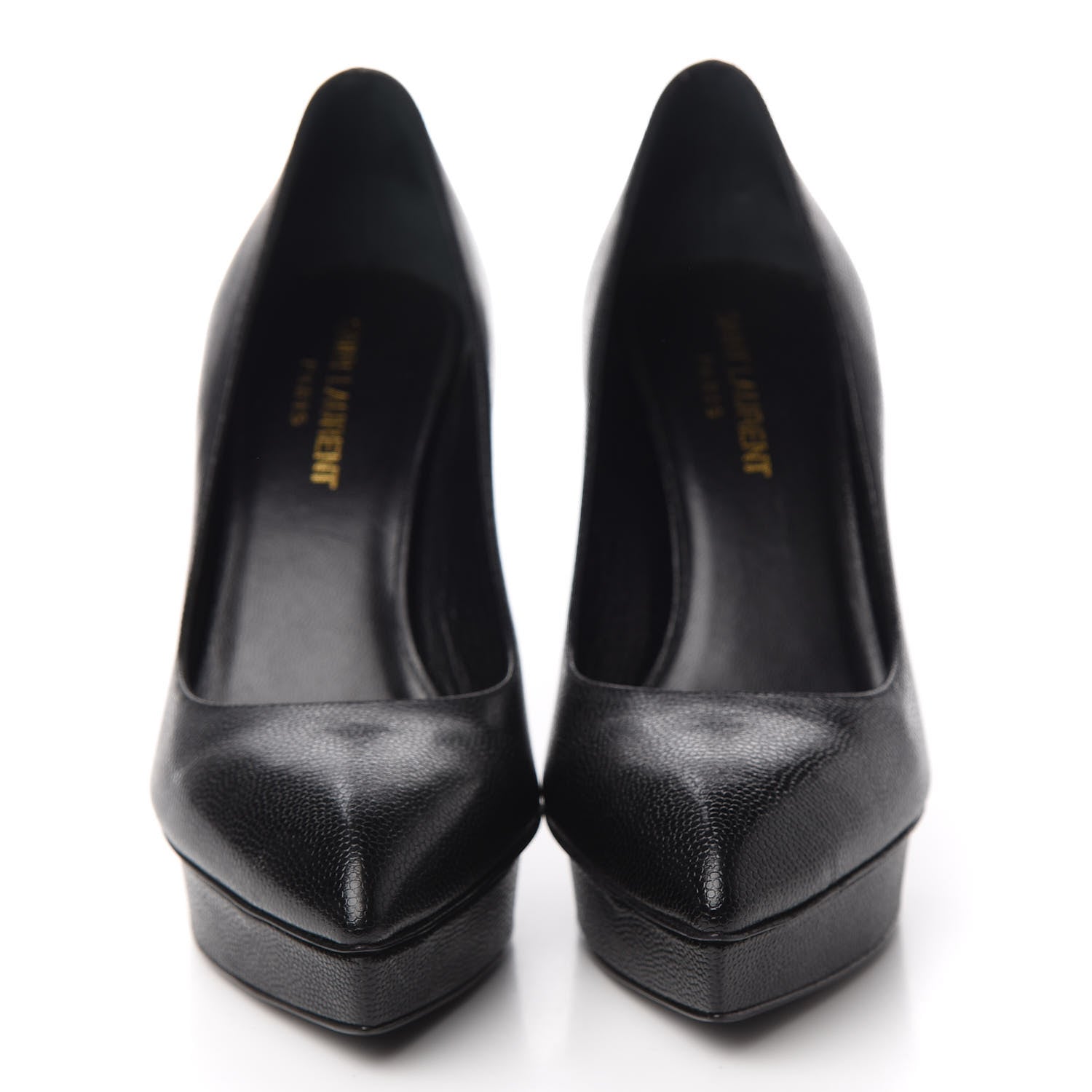 Saint Laurent Grain de Poudre Classic Janis 80 Escarpin Pumps 36 Black 2 of 9