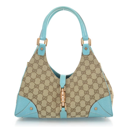 Gucci Monogram Bardot Turquoise 1 of 8