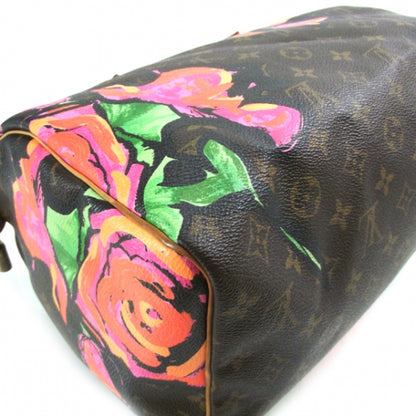 Louis Vuitton Monogram Roses Speedy 30 5 of 9
