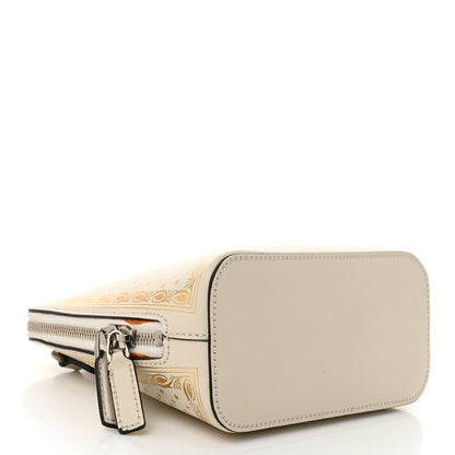 Gucci X SEGA Calfskin GUCCY Stars Mini Dome Shoulder Bag Mystic White Gold 4 of 13