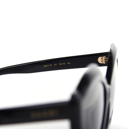 Gucci Acetate Cat Eye GG0117S Sunglasses Black 6 of 7
