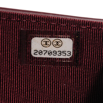 Chanel Caviar Quilted Yen Wallet Black 8 of 8