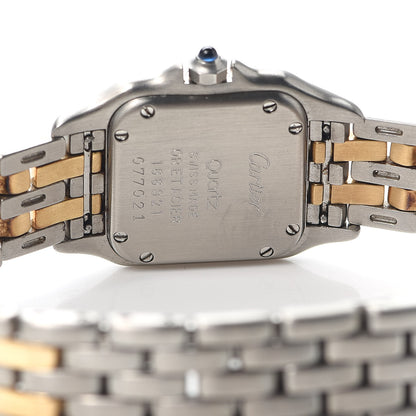 Cartier Stainless Steel 18K Yellow Gold 22mm Panthere Quartz Watch 4 of 5