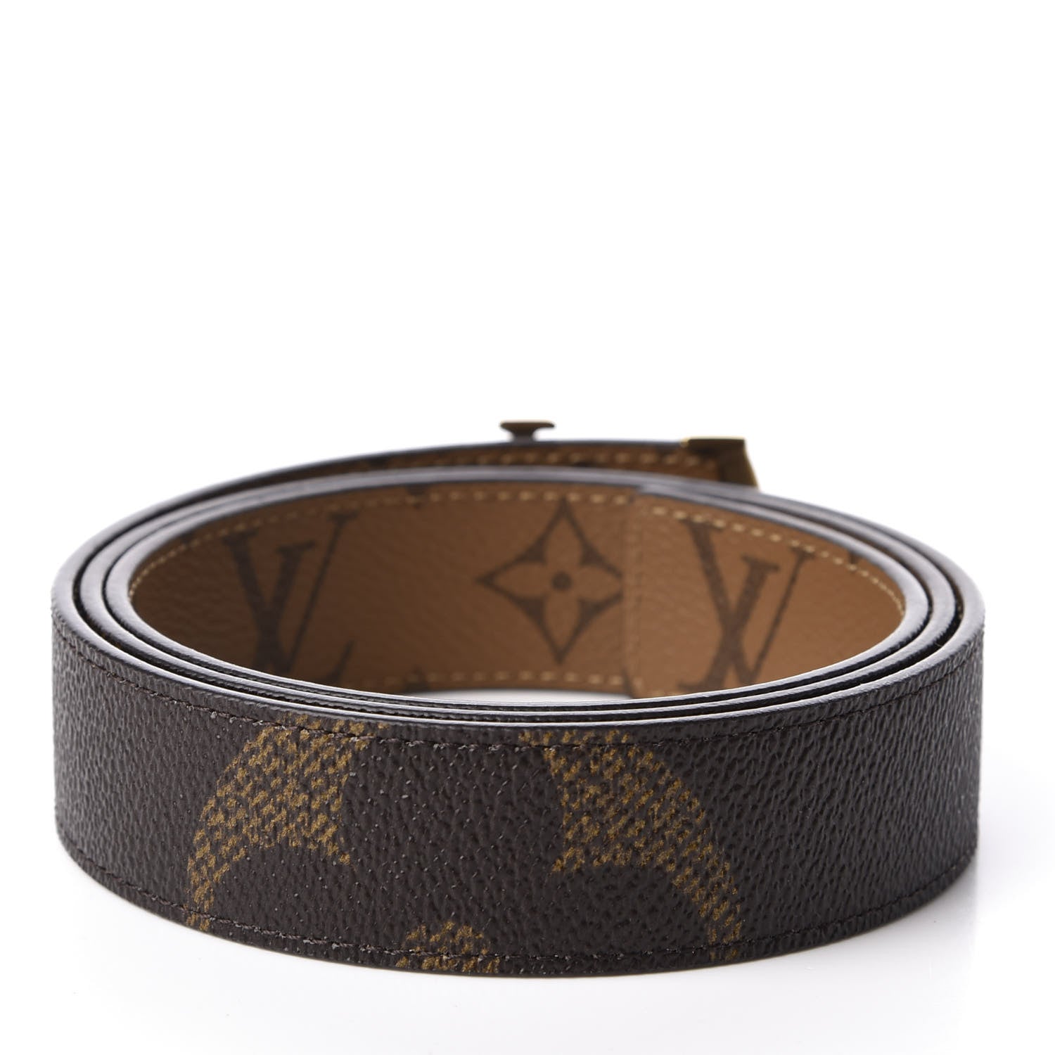 Louis Vuitton Giant Monogram 30mm LV Iconic Reversible Belt 85 32 2 of 5