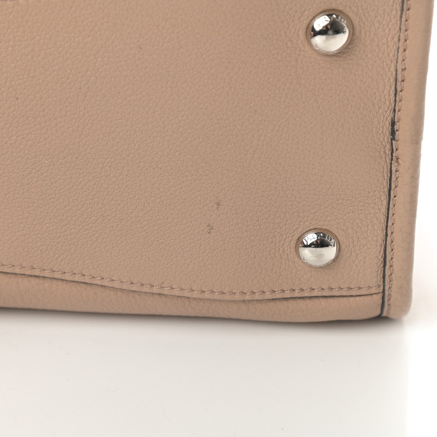 Prada Vitello Daino Shopping Satchel Cammeo 14 of 18
