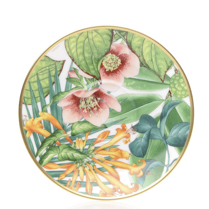 Hermes Porcelain Passifolia Tea Cup And Saucer Set Of 2 4 of 8