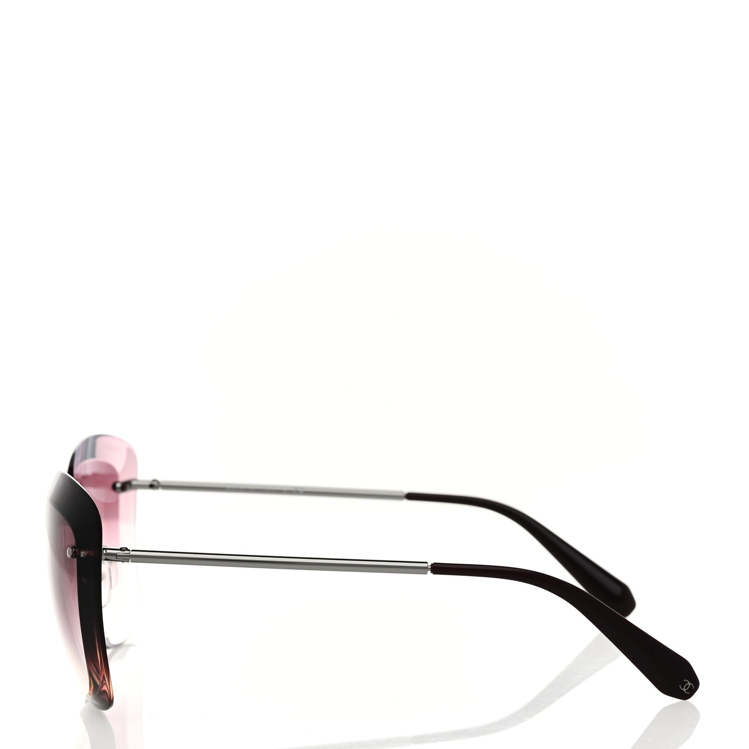 Chanel Butterfly Spring Sunglasses 4221 Dark Silver Purple 4 of 8